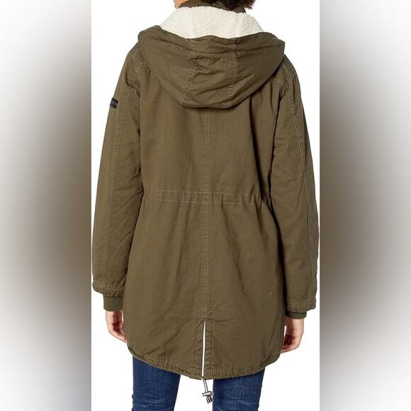 Steve Madden Women's Cotton Anorak with Zip Pockets- Size Medium - Picture 2 of 16